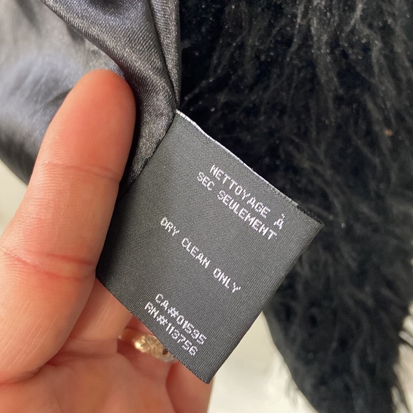 Oversized faux fur vest - Picture 5 of 6